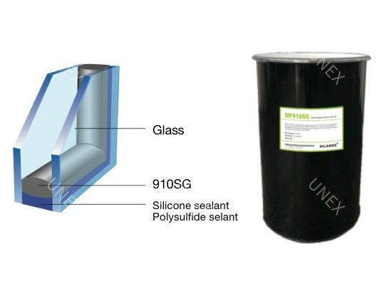 مانع التسرب الزجاجي المعزول بالحرارة من البوتيل ، الفواصل الزجاجية المزدوجة ذات الحواف الدافئة IG 910SG